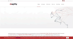 Desktop Screenshot of magility.com